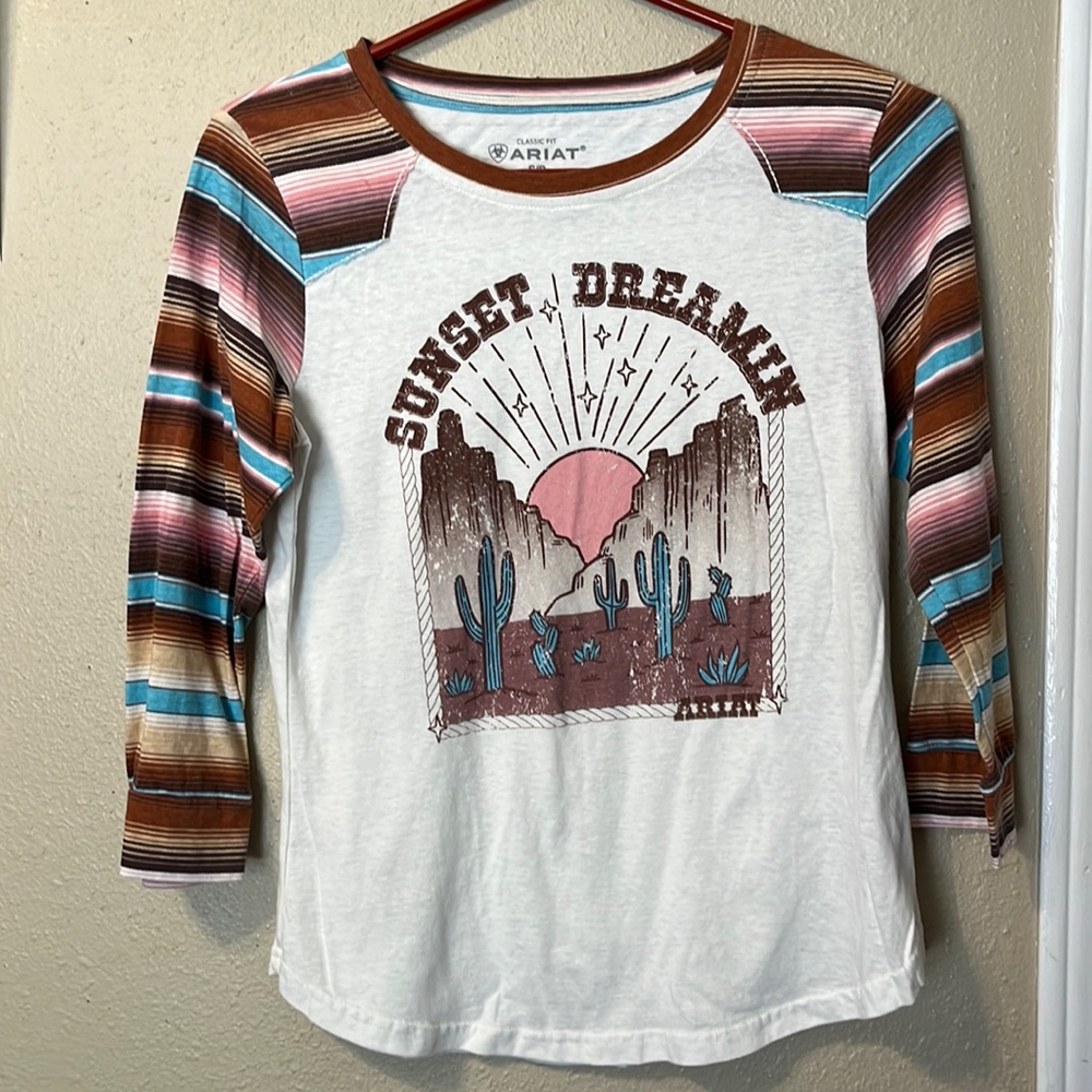 Ariat 3/4 length sleet t shirt